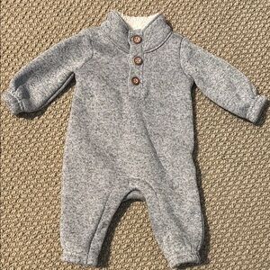 Cozy Gray Kids One Piece